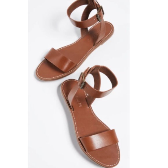 Madewell Shoes - Madewell Boardwalk Sandals - Brown